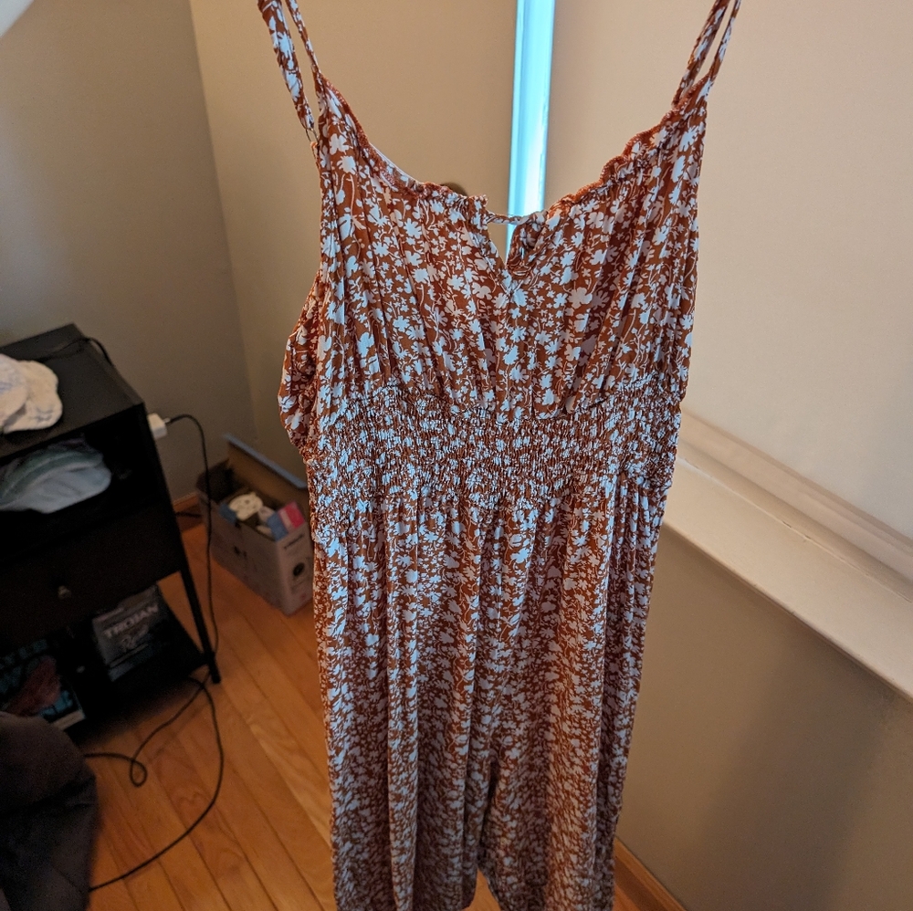 Floral jumpsuit size M